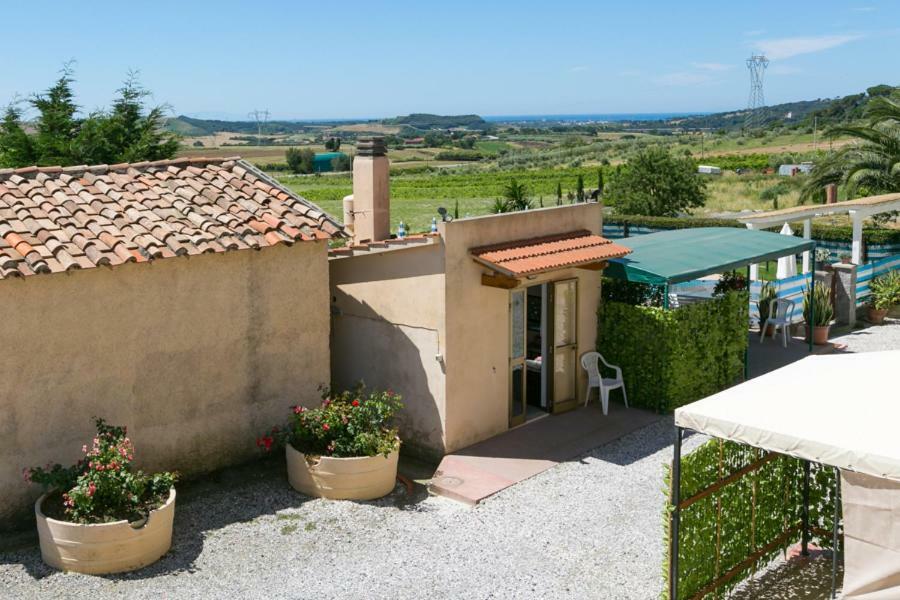 Agriturismo Case Nuove Castellina Marittima Kültér fotó
